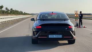 현대 아이오닉 6N 제로백_0-200km/h 급가속_IONIQ 6N ACCELERATION 유튜브 썸네일
