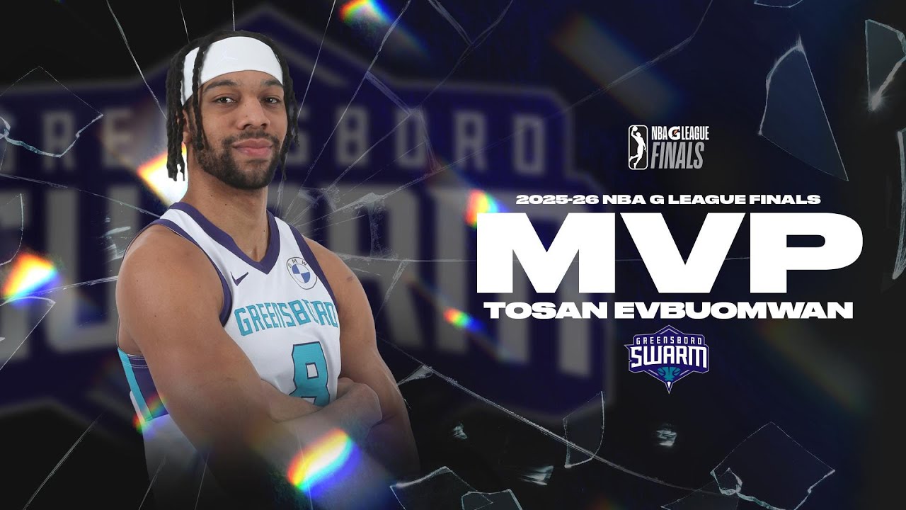 Tosan Evbuomwan Named 2026 NBA G League Finals MVP