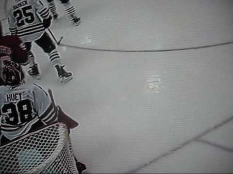 Western Conference Finals Game 5: Red Wings vs. Blackhawks: Series winning goal by Helm