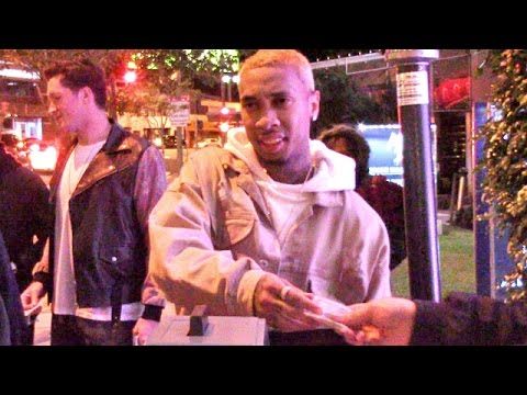 X17 EXCLUSIVE - Tyga Appears Totally Annoyed When Questioned About Underage Model's Allegations