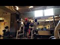 Strict overhead press 5x105kg