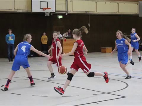 TuS Ebstorf Basketball weibliche U 15 gg MTV Tostedt vom 12.03.2016
