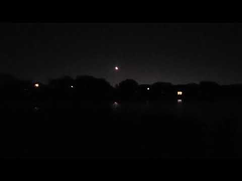 SpaceX CRS-20 mission launches to Space Station (As seen from Largo, Florida) 3/6/2020