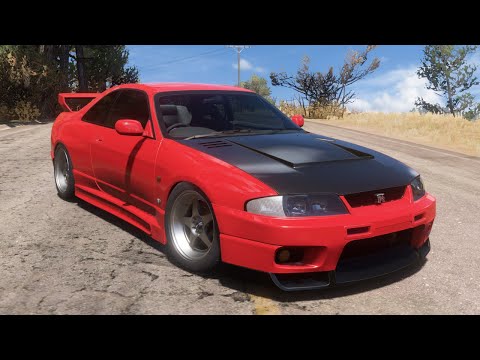 Forza Horizon 5- Nissan R33 Skyline Drift Build