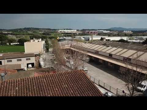 La solitud del Coronavirus. Lliçà d'Amunt sense nosaltres al mes de Març (DJI Mavic Pro)
