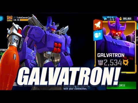 TAKING GALVATRON TO RANK 5 - Transformers: Forged To Fight