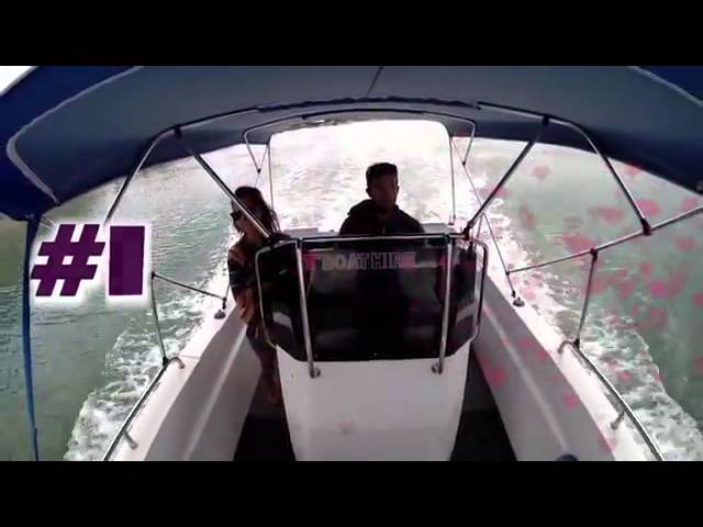 DJI Phantom 2 How To fly - Tips on Boating  - Some Bikini Action!
