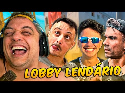O LOBBY LENDÁRIO QUE SÓ TEM MALUCO!!!🤣🤣 @dilera @sheviii2k @Cabritoz ​