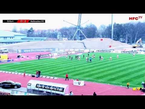 32. Spieltag: FC Rot-Weiß Erfurt - Hallescher FC | Der Spielbericht