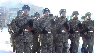 preview picture of video 'Курчумский Пограничный отряд в/ч 2535 ПС КНБ РК Казахстан, 14.12.2014'