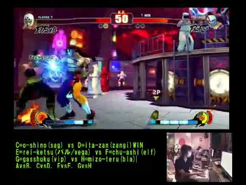 Street Fighter 4 TKD  vs Reiketsu Tokyo Gods Garden HQ