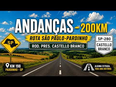 🛣️Rota São Paulo – Pardinho 200km!