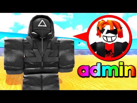 I BECAME THE ADMIN OF ROUND 6 ON ROBLOX AND KILLED EVERYONE! 🤬 (They Reported Me)