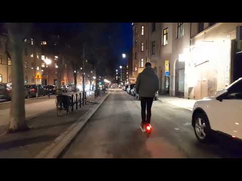Sweden, Stockholm, Vanadisvägen Night, Walk 24