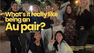 Download lagu SHOULD YOU BECOME AN AU PAIR? Asking 9 au pairs in Italy🇮🇹 | What it’s really like living abroad mp3
