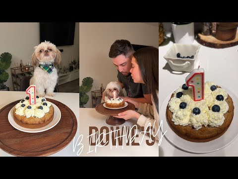 CELEBRATING OUR DOG'S 1ST BIRTHDAY! | Yamila Corea