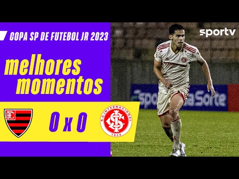 OESTE 0 X 0 INTERNACIONAL | MELHORES MOMENTOS | COPA SÃO PAULO DE FUTEBOL JR 2023 | sportv