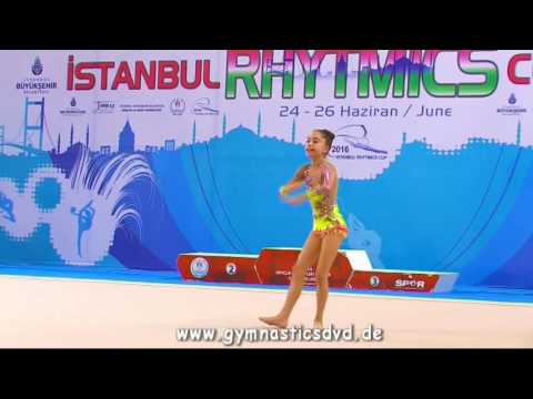 Solmazguel Tuekek (TUR) - Istanbul Rhythmic Cup 2016 - Girls 2006 - 03