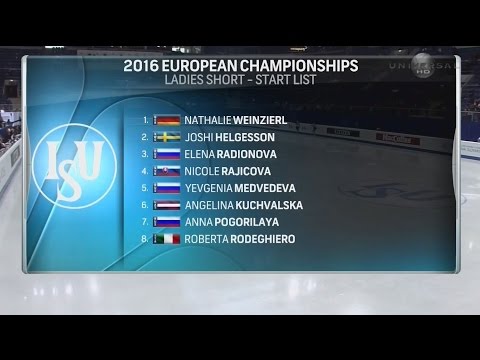 2016 Europeans - Ladies SP UniversalHD