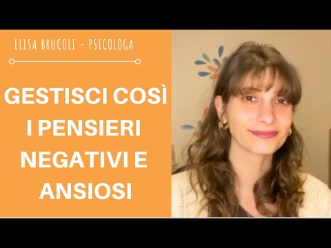 Too many negative thoughts? This video on how to calm anxiety and clear your thoughts can help.