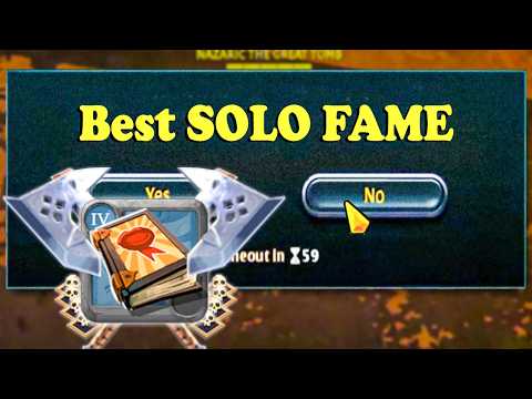 Fastest Solo Fame Farm in Albion Online 2025 (Black Zone Great Axe Guide)