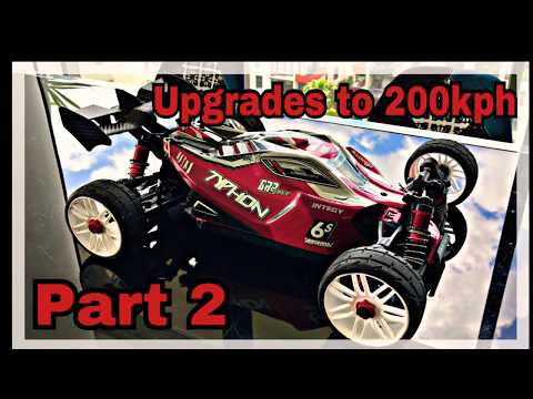 Arrma Typhon 200kph Upgrades Part 2 Ep16 Kraton chassis mod, body mounts and fan battery upgrade.