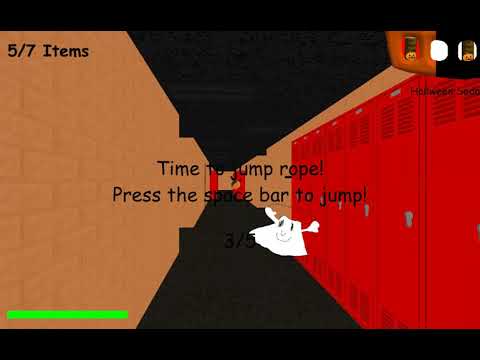 happy halloween!!! mod Baldi's Basics Halloween - gameplay