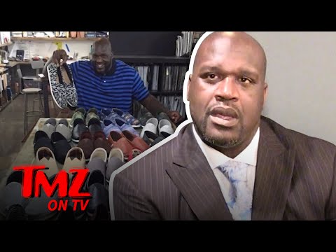 Shaquille O'Neal Explains His Gnarley Feet | TMZ TV