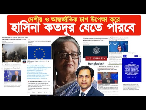 দেশীয় ও আন্তর্জাতিক চাপ উপেক্ষা করে হাসিনা কতদূর যেতে পারবে #Nazmul_Hasan #New_York_Voice