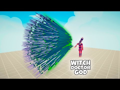 GOD WITCH DOCTOR vs EVERY FACTION | TABS Totally Accurate Battle Simulator