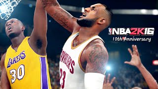 NBA 2K16 | 10th Anniversary Highlight Mix!