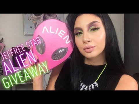 Jeffree Star Alien Tutorial + G I V E A W A Y (CLOSED)