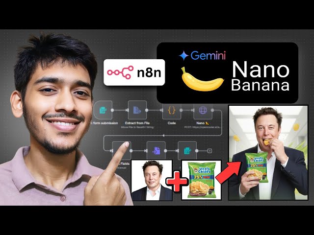 Googles Nano Banana with n8n