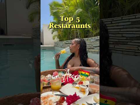 My best restaurants in Accra Ghana, I’d never lead you astray! See Tik Tok for full video #foodie