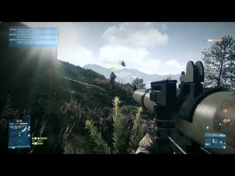 Battlefield 3. RPG / SMAW vs Jets / Helicopters (HD 1080p)