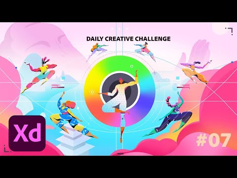 Adobe XD Daily Creative Challenge #07 | Adobe Creative Cloud