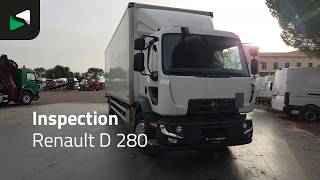 Cami&atilde;o furg&atilde;o Renault D 280 4X2 18tons 2000kg Tailgate Automatic Euro 6 | Imagem 4 - Autoline