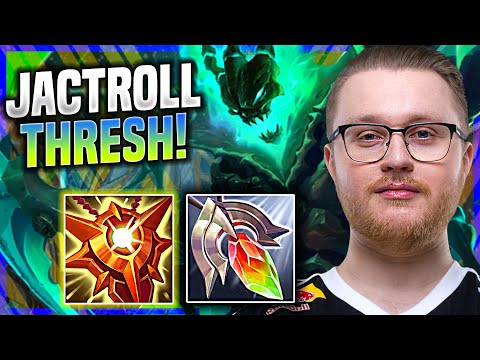 WHEN JACTROLL PICKS THRESH! - Jactroll Plays Thresh SUPPORT vs Nautilus! | Challenger TV