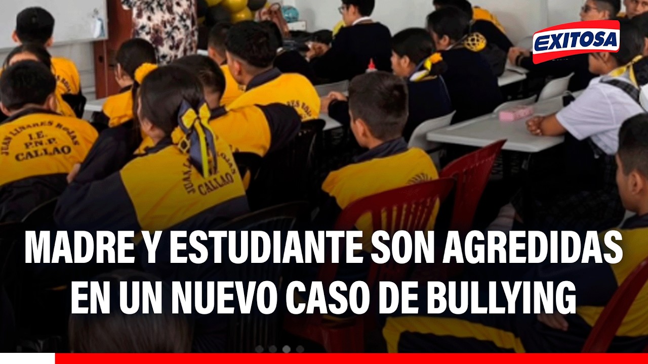🔴🔵 Madre y estudiantes son agredidas en un nuevo caso de bullying en I.E. PNP Juan Linares Rojas