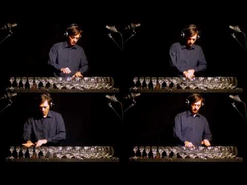 Canon in D on glass harp