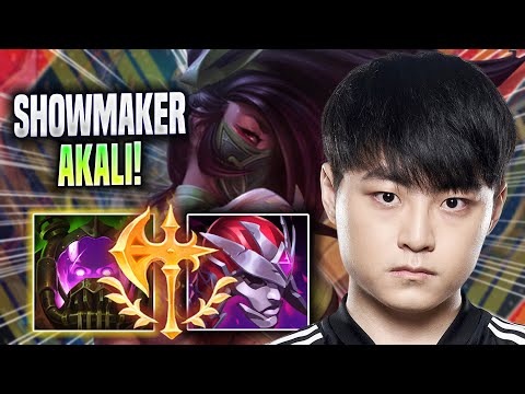 SHOWMAKER IS SO GOOD WITH AKALI! - DK ShowMaker Plays Akali MID vs Sylas! | Season 2022