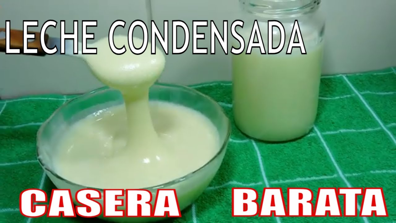 LECHE CONDENSADA CASERA usamos 3 INGREDIENTE ( la tenemos lista en SEGUNDOS⏱⏱ !!!