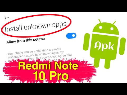 How to Turn Off Unknown Sources in Redmi Note 10 Pro | Redmi Note 10 Pro Unknown Sources Setting