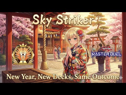 Blind 2nd Sky Striker Returns! | Master 1 deck for 2026 | Yugioh Master Duel