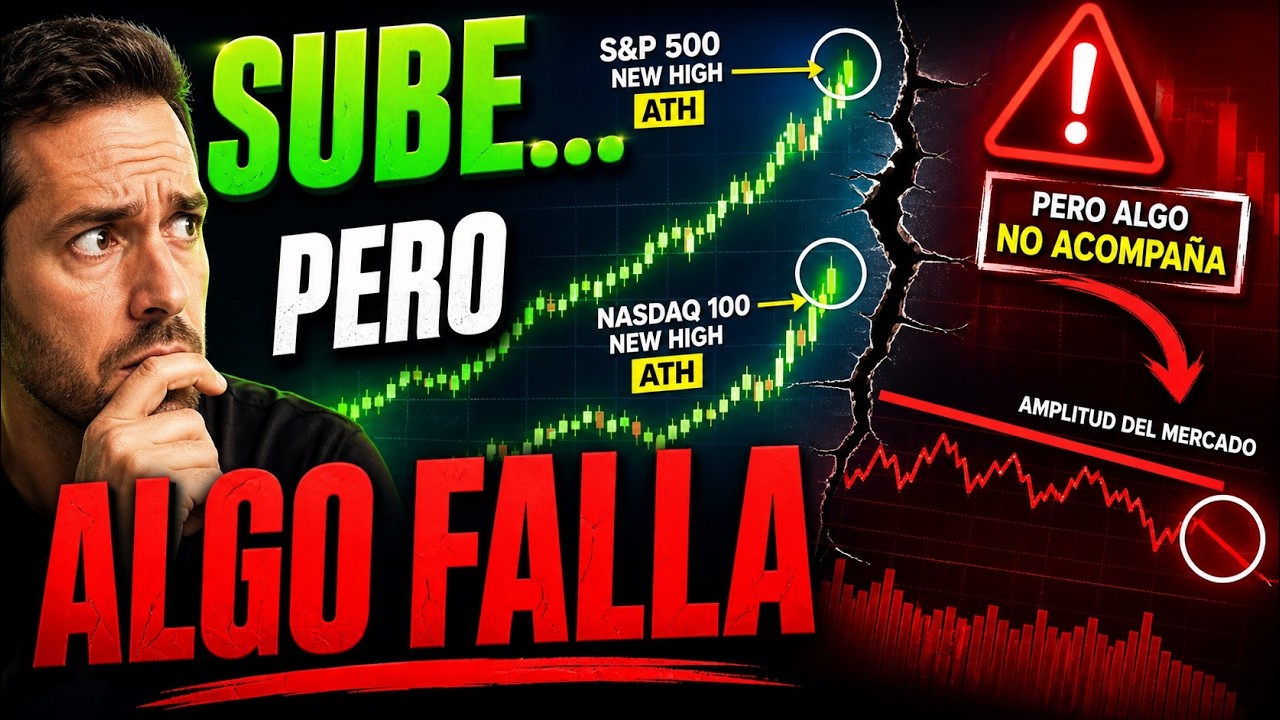El mercado sube… pero esta señal preocupa ⚠️