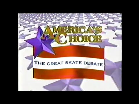 1996 Great Skate Debate Figure Skating Paul Wylie Kurt Browning Nancy Kerrigan Katarina Witt
