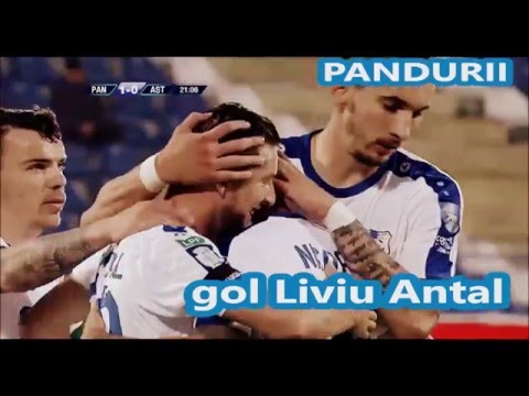 Gol Liviu Antal (min. 21) - PANDURII 1-0 ASTRA