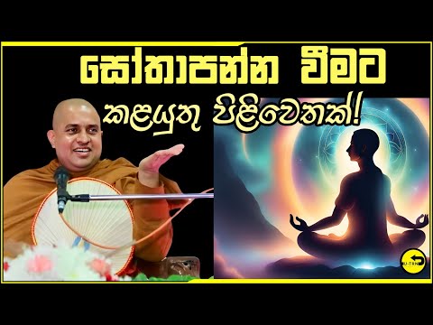 සෝවාන් වීමට කලයුතු වත්පිලිවෙත් hanwelle medhankara thero | sowan weema |niwan maga| sinhala deshana