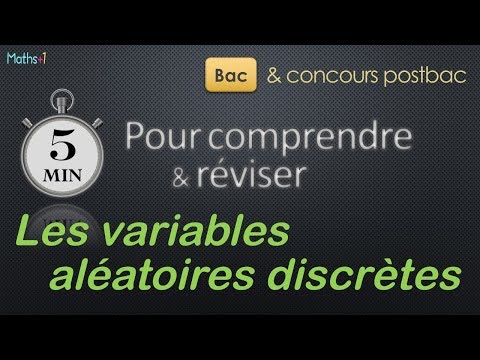 Discrete Random Variable (Bac & post-bac competition)