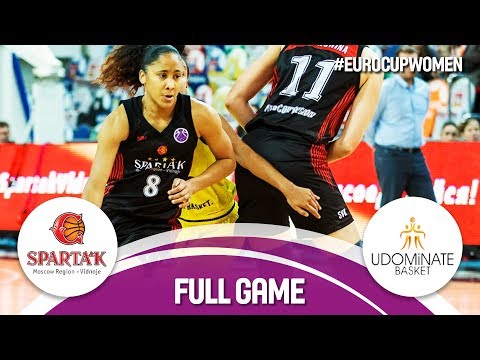 Sparta&k M.R. Vidnoje (RUS) v Umea Udominate (SWE) - Full Game - EuroCup Women 2017-18